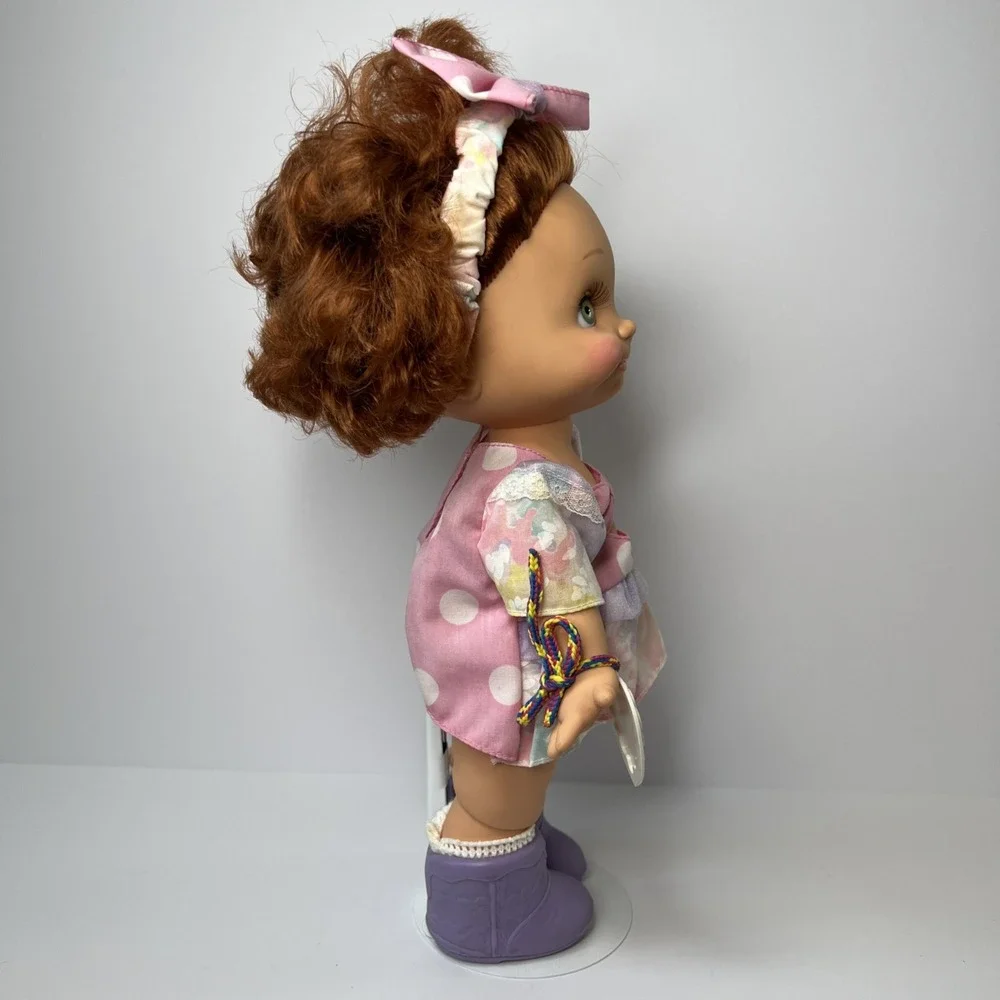 Vintage 1990 Galoob Baby Face So Shy Sherri #9 Complete Original Outfit Heart